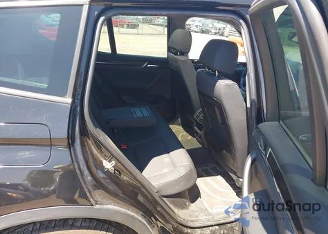 2017 BMW X3 xDrive28I from USA, damaged, VIN 5UXWX9C39H0T23800